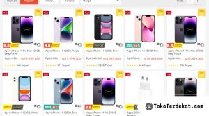 toko hp iphone di Shopee