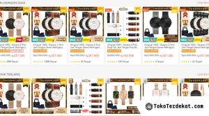 toko jam tangan di shopee murah