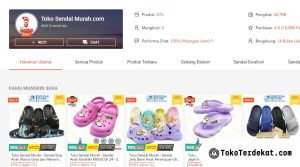 toko sandal di shopee murah dan lengkap