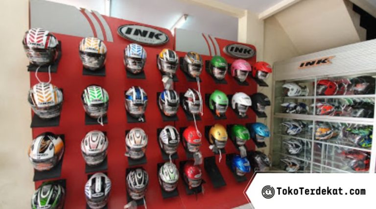 toko helm di Tangerang terlengkap